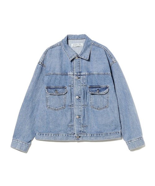 REMI RELIEF(レミレリーフ)の「【別注】REMI RELIEF / Denim Tracker Jacket 2nd(デニムジャケット・メンズ・ブルー系その他4/チャコールグレー・X-LARGE/SMALL/MEDIUM/LARGE)」の7枚目の写真
