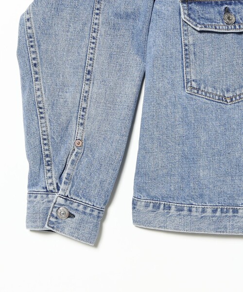 REMI RELIEF(レミレリーフ)の「【別注】REMI RELIEF / Denim Tracker Jacket 2nd(デニムジャケット・メンズ・ブルー系その他4/チャコールグレー・X-LARGE/SMALL/MEDIUM/LARGE)」の9枚目の写真