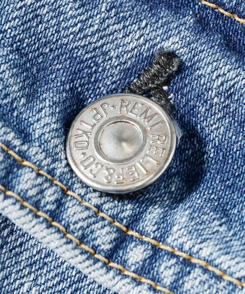 REMI RELIEF(レミレリーフ)の「【別注】REMI RELIEF / Denim Tracker Jacket 2nd(デニムジャケット・メンズ・ブルー系その他4/チャコールグレー・X-LARGE/SMALL/MEDIUM/LARGE)」の12枚目の写真