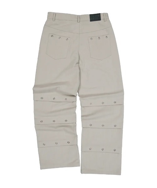 Ada.(エイダ)の「◇SETUPEXE◇ブランド直輸入正規品/ピンタック アイレット パンツ PIN TUCK EYELET PANTS(その他パンツ・レディース・ベージュ/ブラック・M/S)」の17枚目の写真