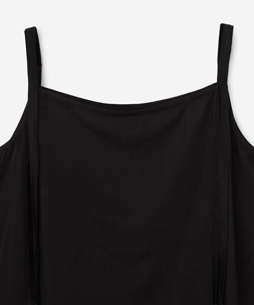 Bshop（ビショップ）の「eunoia | ノースリーブトップス WOMEN（シャツ/ブラウス・レディース・ブラック・ONE）」の4枚目の写真