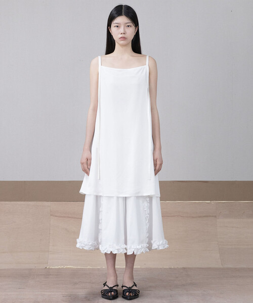 Bshop（ビショップ）の「eunoia | ノースリーブトップス WOMEN（シャツ/ブラウス・レディース・ブラック・ONE）」の14枚目の写真