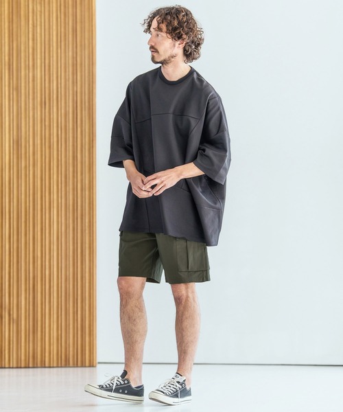 Magine(マージン)の「mp14826-Cotton Nylon Stretch Easy Cargo Short Pants カーゴショートパンツ(MGN-261-019)(その他パンツ・メンズ・ベージュ/オリーブ/ブラック・48/46/44)」の12枚目の写真