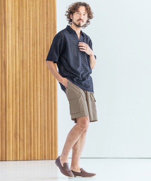 Magine(マージン)の「mp14826-Cotton Nylon Stretch Easy Cargo Short Pants カーゴショートパンツ(MGN-261-019)(その他パンツ・メンズ・ベージュ/オリーブ/ブラック・48/46/44)」の15枚目の写真