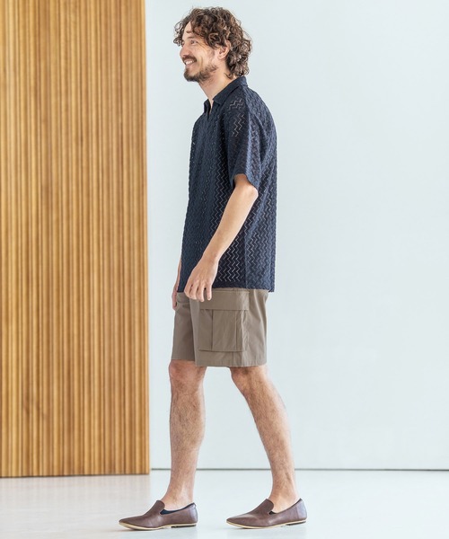 Magine(マージン)の「mp14826-Cotton Nylon Stretch Easy Cargo Short Pants カーゴショートパンツ(MGN-261-019)(その他パンツ・メンズ・ベージュ/オリーブ/ブラック・48/46/44)」の16枚目の写真