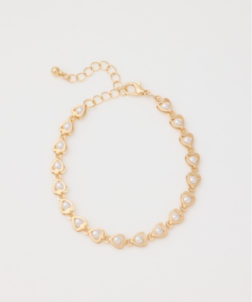 RODEO CROWNS WIDE BOWL（ロデオクラウンズワイドボウル）の「モチーフブレスレット（ブレスレット・レディース・ホワイト/マルチ・FREE）」の2枚目の写真