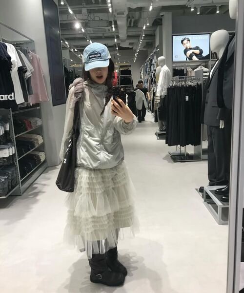 HOODHOOD（フッドフッド）の「クローバーカラーブロックシアリップストップウィンドブレーカー ミント（ナイロンジャケット・レディース・その他・1/2/3）」の8枚目の写真