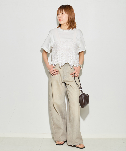 journal standard L'essage(ジャーナルスタンダードレサージュ)の「【MAURIZIO MYKONOS/マウリツィオ ミコノス】TOPS:ブラウス(シャツ/ブラウス・レディース・ホワイト・MEDIUM)」の2枚目の写真