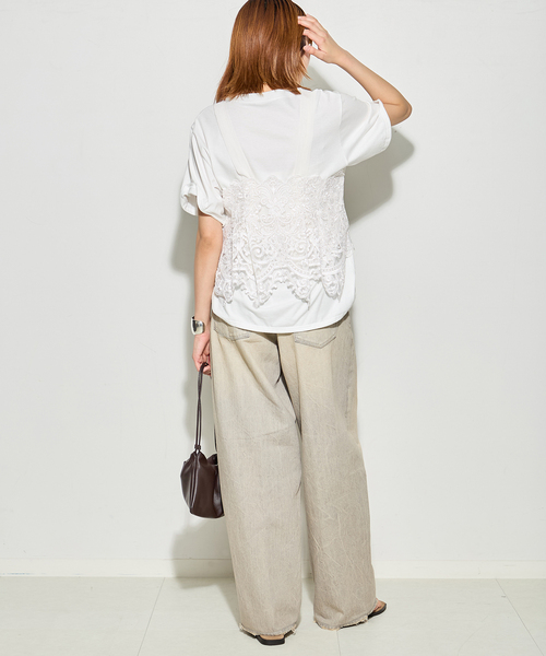 journal standard L'essage(ジャーナルスタンダードレサージュ)の「【MAURIZIO MYKONOS/マウリツィオ ミコノス】TOPS:ブラウス(シャツ/ブラウス・レディース・ホワイト・MEDIUM)」の4枚目の写真
