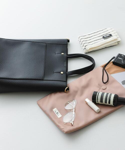 RODE SKO(ロデスコ)の「スリーブケース付2WAYトートバッグ(トートバッグ・レディース・ブラック/オフホワイト・ONE)」の13枚目の写真