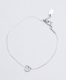 Zoule（ゾーラ）の「Zoule ゾーラ：STAINLESS ステンレスシリーズ　Happy motif　Stainless V-23　月　ムーン　ブレスレット（ブレスレット）」