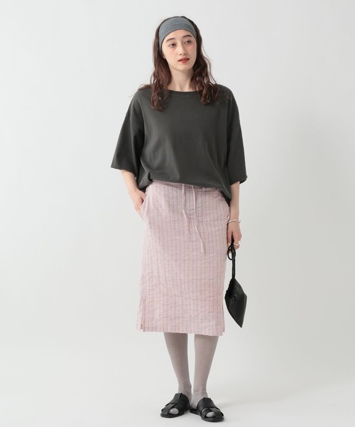 GEORGE'S（ジョージズ）の「ストライプミディスカート（スカート・レディース・イエロー/ブルー/ピンク・FREE）」の21枚目の写真