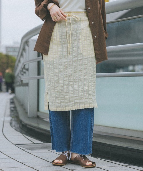 GEORGE'S（ジョージズ）の「ストライプミディスカート（スカート・レディース・イエロー/ブルー/ピンク・FREE）」の17枚目の写真