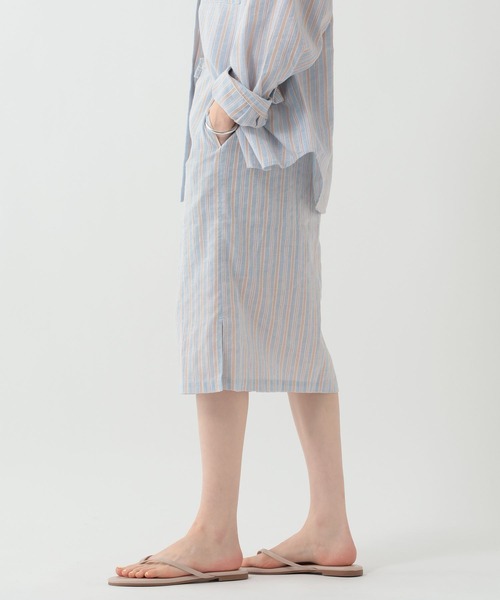 GEORGE'S（ジョージズ）の「ストライプミディスカート（スカート・レディース・イエロー/ブルー/ピンク・FREE）」の8枚目の写真