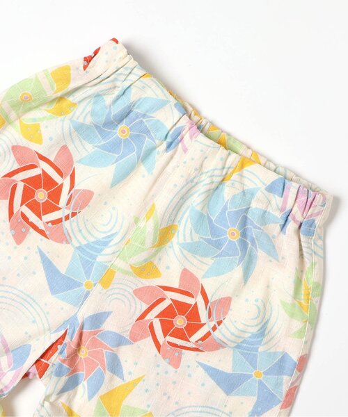 BREEZE(ブリーズ)の「すっぽり着られる GIRLS甚平(浴衣・キッズ・ネイビー/レッド/アイボリー・80/90/100/110/120/130/140)」の14枚目の写真