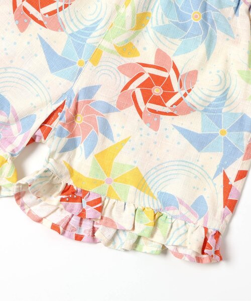 BREEZE(ブリーズ)の「すっぽり着られる GIRLS甚平(浴衣・キッズ・ネイビー/レッド/アイボリー・80/90/100/110/120/130/140)」の13枚目の写真