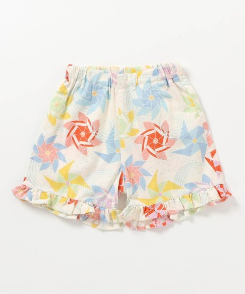 BREEZE(ブリーズ)の「すっぽり着られる GIRLS甚平(浴衣・キッズ・ネイビー/レッド/アイボリー・80/90/100/110/120/130/140)」の6枚目の写真