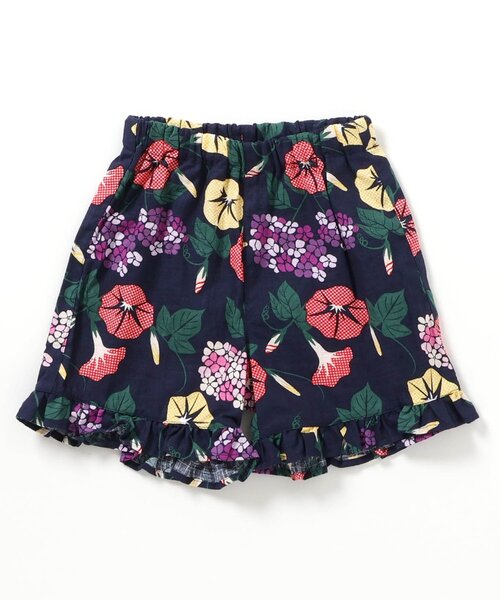 BREEZE(ブリーズ)の「すっぽり着られる GIRLS甚平(浴衣・キッズ・ネイビー/レッド/アイボリー・80/90/100/110/120/130/140)」の5枚目の写真