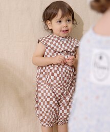 CIAOPANIC TYPY | 【BABY】【Qinn】ダブルガーゼオールインワン：80cm綿100％(その他ベビーウェア)