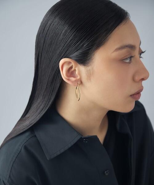 Jouete（ジュエッテ）の「[スナップピアス] リーフ（ピアス（両耳用）・レディース・イエローゴールド/プラチナム・FREE）」の10枚目の写真