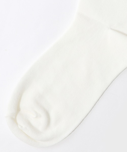ScoLar（スカラー）の「88J18807：スカラーロゴソックス（ソックス/靴下・レディース・オフホワイト/ブルー・FREE）」の8枚目の写真