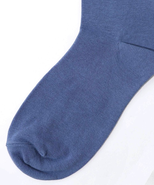 ScoLar（スカラー）の「88J18807：スカラーロゴソックス（ソックス/靴下・レディース・オフホワイト/ブルー・FREE）」の13枚目の写真