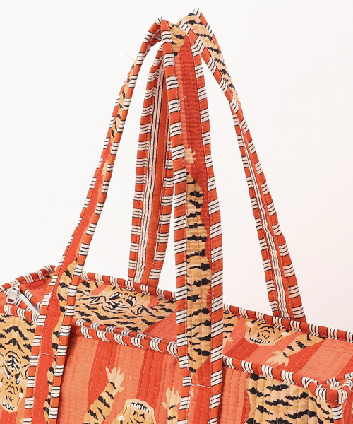 instrumental/インストゥルメンタル TIGER QUILT BAG トートバッグ