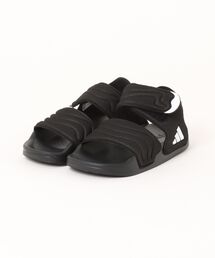 adidas(�A�f�B�_�X)��ADIDAS �A�f�B�_�X 17-21 ADILETTE SANDAL 2 K �A�f�B���b�^ �T���_�� 2 HQ0114 CORE/CORE/FTWR(�T���_��)