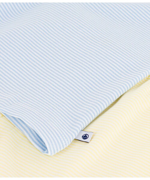 PETIT BATEAU（プチバトー）の「ミラレ半袖パジャマ（ルームウェア/パジャマ・キッズ・ライトブルー・6YEAR/8YEAR/10YEAR/12YEAR）」の4枚目の写真