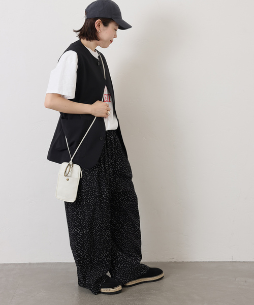 JOURNAL STANDARD LUXE（ジャーナルスタンダード　ラックス）の「トロピカルベスト（その他アウター・レディース・チャコールグレー/ブラック・FREE）」の22枚目の写真