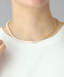 DRESSTERIOR（ドレステリア）の「淡水パール×チェーンネックレス（ネックレス）」