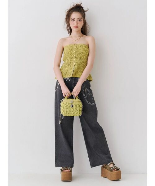 EVRIS(エヴリス)の「【厚底】コンチョデザインプラットフォームサンダル(サンダル・レディース・ブラック/ホワイト/その他1・SMALL/MEDIUM/LARGE)」の13枚目の写真