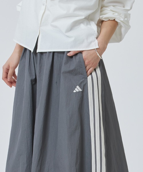 adidas(アディダス)の「【別注】アディダス adidas W BALOON SKIRT AP 限定コラボ(スカート・レディース・ブラック/グレー・S/M/L/XL)」の10枚目の写真