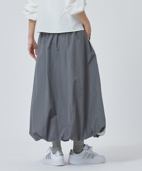 adidas(アディダス)の「【別注】アディダス adidas W BALOON SKIRT AP 限定コラボ(スカート・レディース・ブラック/グレー・S/M/L/XL)」の14枚目の写真