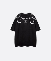 U:UME（ユーム）の「Suede Feel Print T（Tシャツ/カットソー）」