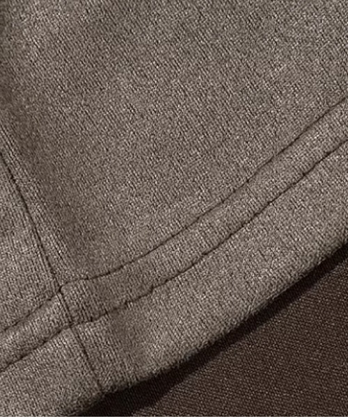 U:UME(ユーム)の「Suede Feel Print T(Tシャツ/カットソー・メンズ・ブラック/ブラウン/ダークグレー/カーキ・SMALL/MEDIUM/LARGE/X-LARGE)」の8枚目の写真