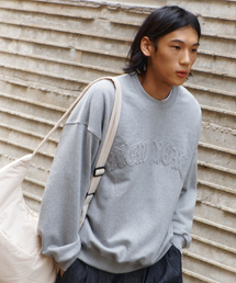 PAPERBOY（ペーパーボーイ）の「ニューヨークアプリケスウェットシャツ-メランジ（スウェット）」