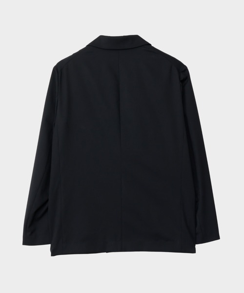 CINOH(チノ)の「PEAKED-COLLAR MINIMAL JACKET(テーラードジャケット・メンズ・ブラック・46)」の3枚目の写真