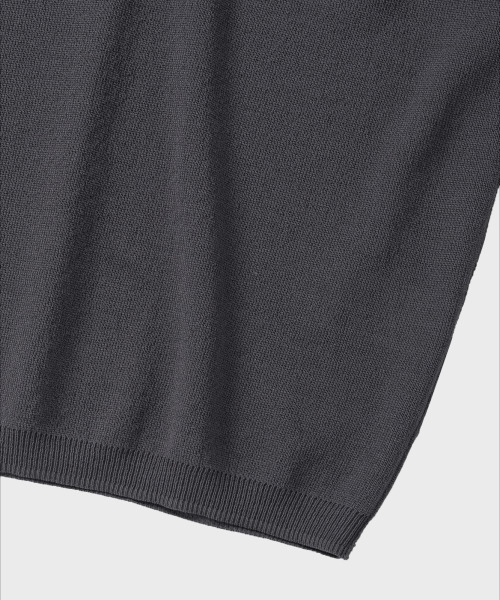 NONBLANK(ノンブランク)の「ラグランHSニット_DARK GREY/BLACK(ニット/セーター・メンズ・ブラック・MEDIUM/LARGE/X-LARGE)」の7枚目の写真