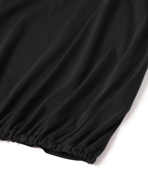 Dulcamara(ドゥルカマラ)の「ハイゲージスムースバルーンロンT(Tシャツ/カットソー・メンズ・ダークグリーン/ブラック/グレー・1/0)」の14枚目の写真