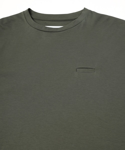 Dulcamara(ドゥルカマラ)の「ハイゲージスムースバルーンロンT(Tシャツ/カットソー・メンズ・ダークグリーン/ブラック/グレー・1/0)」の16枚目の写真