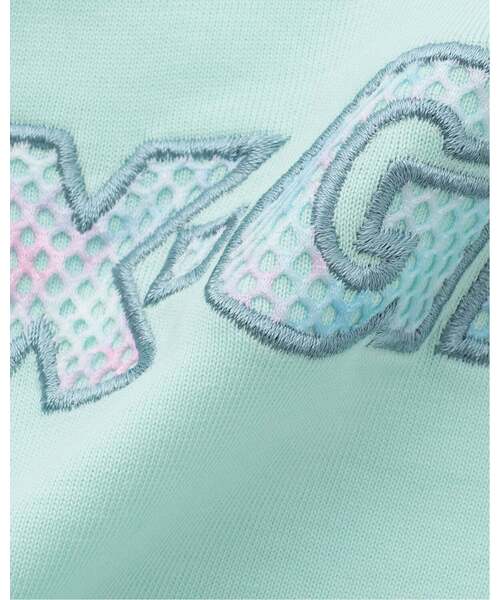 X-girl Stages(エックスガールステージス)の「総柄メッシュプリント ショート丈半袖Tシャツ(Tシャツ/カットソー・キッズ・ブラック/ライトブルー/ピンク・130cm/110cm/120cm/90cm/100cm/140cm)」の20枚目の写真