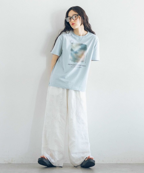 RAGEBLUE(レイジブルー)の「配色パッチワークシアーパンツ/セットアップ対応(その他パンツ・レディース・ブラック/ホワイト・FREE)」の21枚目の写真