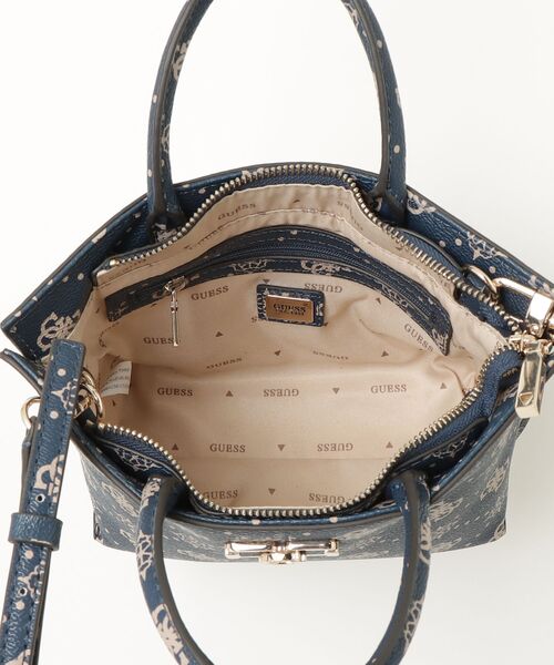 Guess(ゲス)の「EMELIE Logo Mini Tote ミニトート ショルダーバッグ(トートバッグ・レディース・ネイビー・ONE SIZE)」の3枚目の写真
