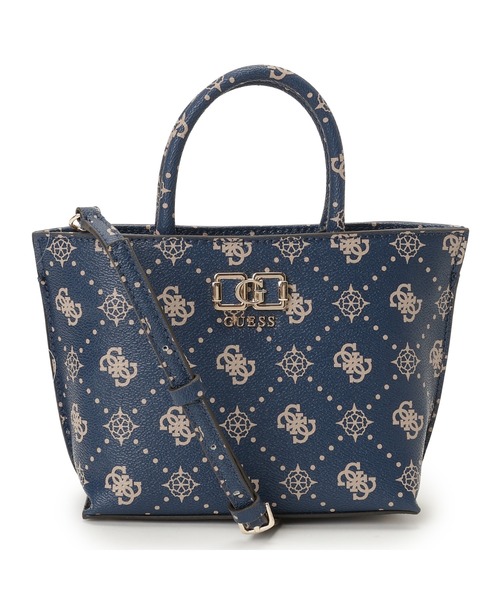 Guess(ゲス)の「EMELIE Logo Mini Tote ミニトート ショルダーバッグ(トートバッグ・レディース・ネイビー・ONE SIZE)」の8枚目の写真