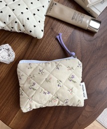 leune（ルネ）の「メイクポーチ/マルチポーチ/キルティングミニポーチ（ポーチ）」