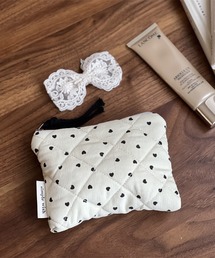 leune（ルネ）の「メイクポーチ/マルチポーチ/キルティングミニポーチ（ポーチ）」