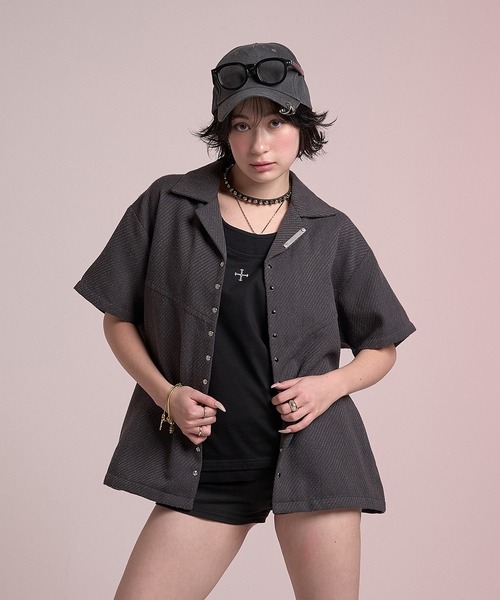 CREO STORE(クレオストア)の「Neutral Daily Tank/ニュートラルデイリータンク/レイヤードタンクトップ/洗える(Tシャツ/カットソー・メンズ・ブラック/ホワイト・1/2)」の5枚目の写真