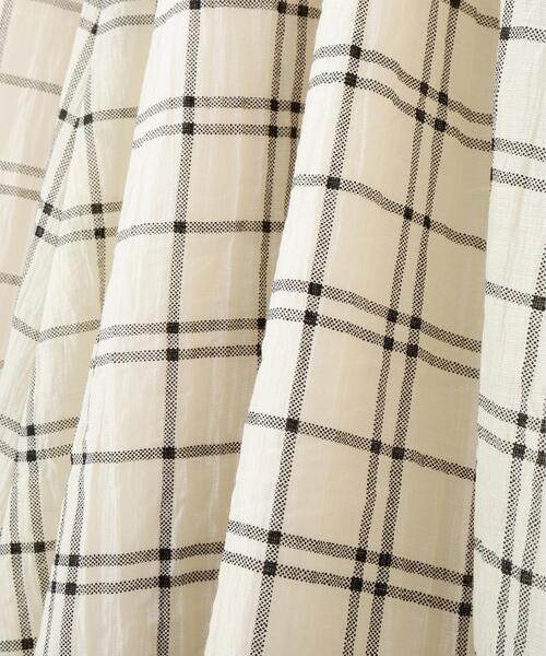 PROPORTION BODY DRESSING(プロポーションボディドレッシング)の「シアーチェック2WAYオフショルワンピース / 1216140505(ワンピース・レディース・ブラウン/ホワイト系その他・MEDIUM/P/S/SMALL)」の18枚目の写真
