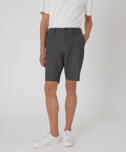 BLACK LABEL CRESTBRIDGE(ブラックレーベル・クレストブリッジ)の「【BLACK lab.】AIRTOOLコンフォートショートパンツ(その他パンツ・メンズ・グレー系その他/ネイビー・M/S/L/XL)」の1枚目の写真